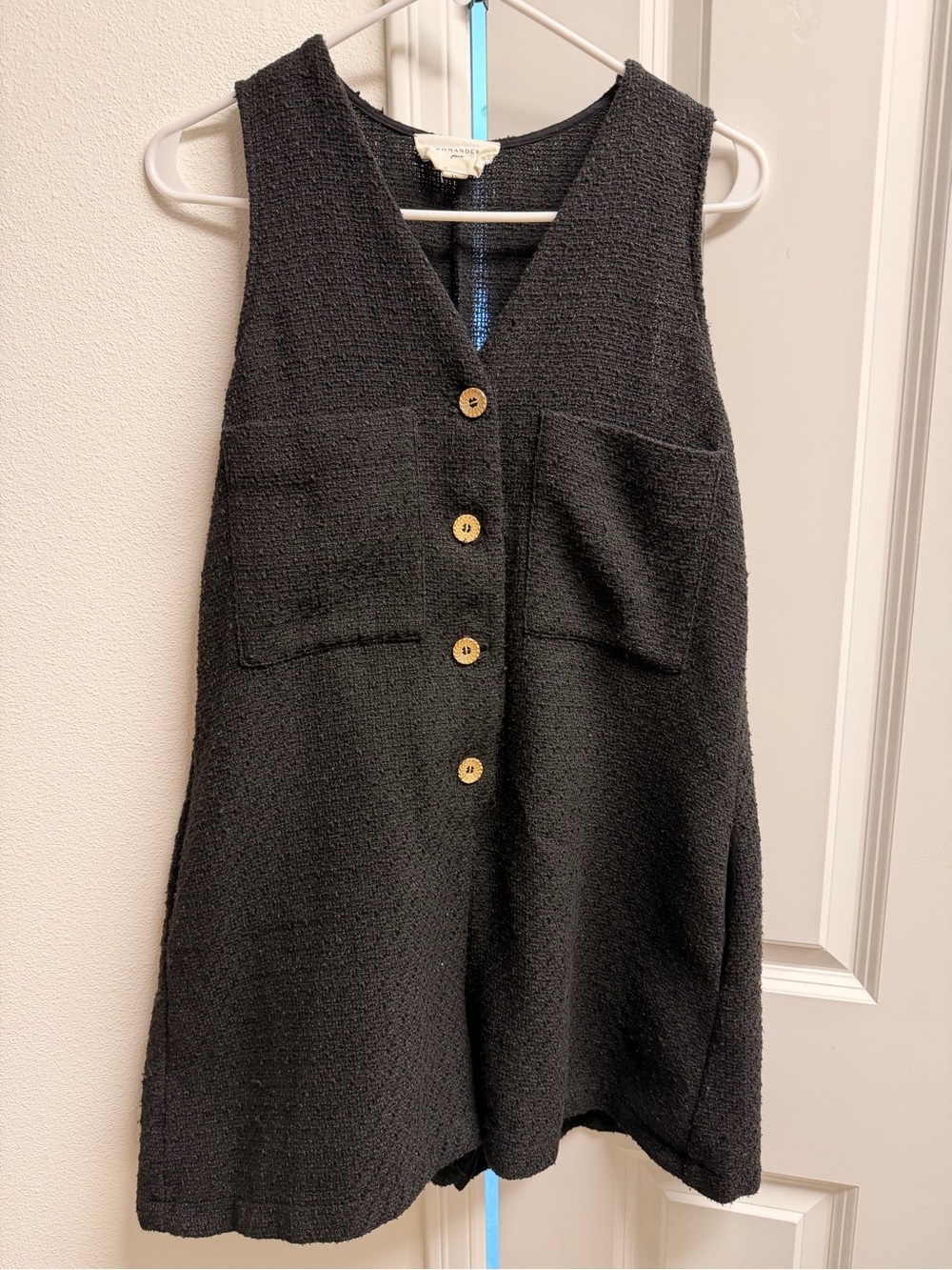 Tuckernuck Pomander Place Romper - Black